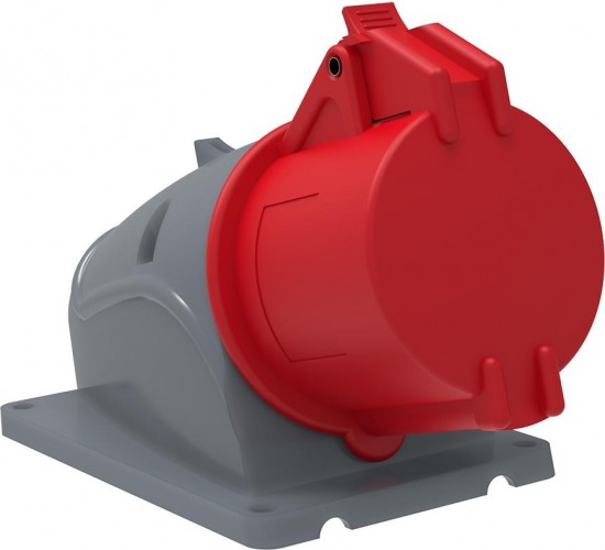 Розетка IEK Magnum ССИ-124 оп 32а 380в 3p+pe ip44 PSN12-032-4