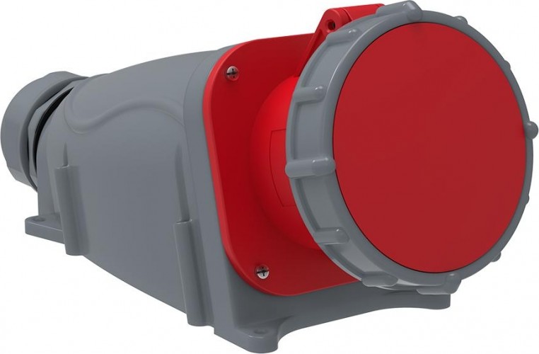 Розетка IEK Magnum ССИ-145 125а 200/346-240/415в 3p+pe+n 6ч ip67 PSN12-125-5