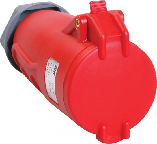 Розетка IEK Magnum ССИ-214 кабельная 16а 380в 3p+pe ip44 PSN22-016-4