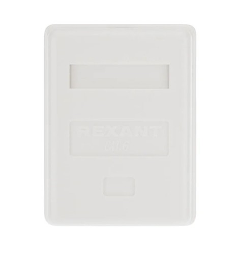 Розетка компьютерная REXANT 03-0142 внешняя, 1-порт RJ-45 (8P8C), FTP, CAT 6 - изображение 2