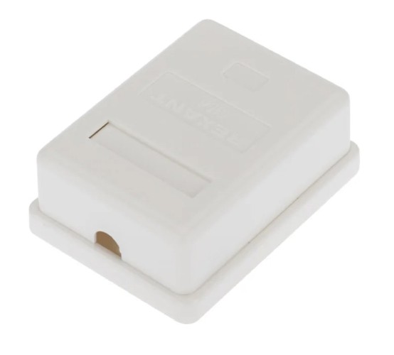 Розетка компьютерная REXANT 03-0142 внешняя, 1-порт RJ-45 (8P8C), FTP, CAT 6 - изображение 4