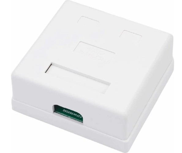 Розетка компьютерная REXANT 03-0151 внешняя, 2-порта RJ-45 (8P8C), UTP, CAT 5e - изображение 2