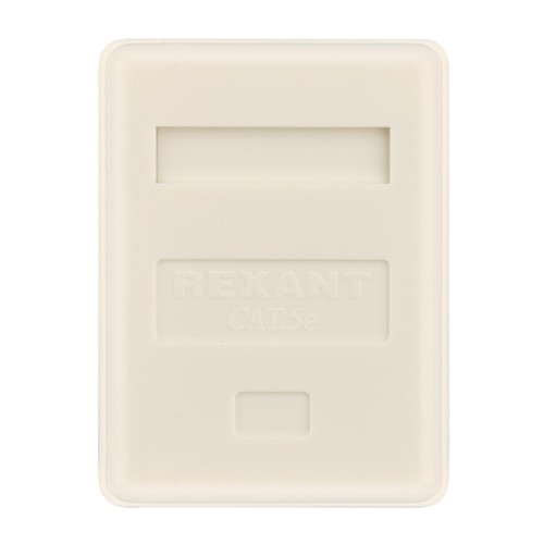 Розетка компьютерная REXANT 03-0121 внешняя, 1-порт RJ-45 (8P8C), UTP, CAT 5e - изображение 5