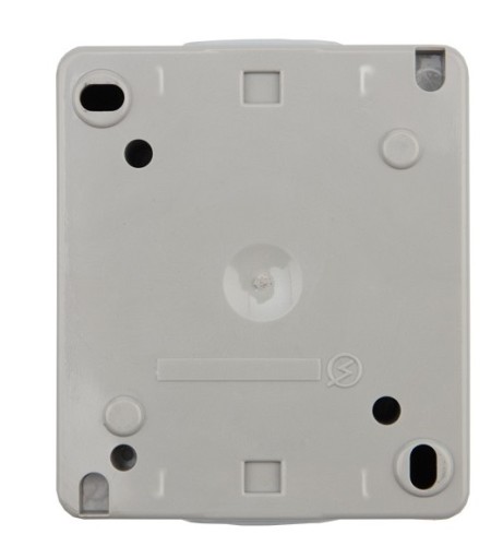 Розетка Kranz KR-78-0611 одноместная INDUSTRIAL IP54 с зазем., о/у серая - изображение 3