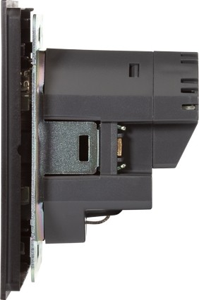 Розетка Kranz KR-78-0704-5 Strong 1-ая с USB, антрацит - изображение 2