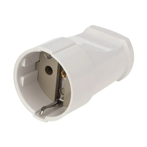 Розетка разборная REXANT 11-8528 Евро с з/к 16А белая - изображение 2