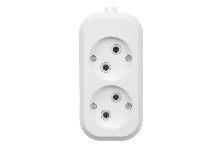 Розетка REXANT 11-8701 2 гнезда без заземления - изображение 2