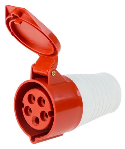 Розетка REXANT 11-8920 215 переносная 3Р+РЕ+N 16А 380В IP44