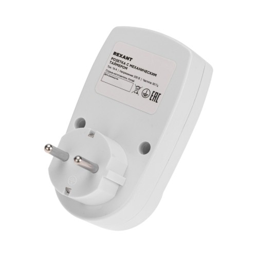 Розетка с механическим таймером REXANT 11-6001 суточный 30мин/24ч - изображение 4