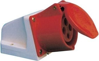 Розетка силовая EKF шт114 16А 3P+E