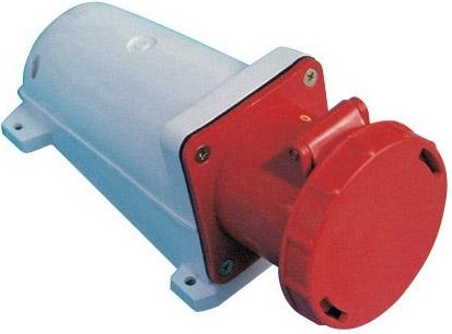 Розетка силовая EKF шт134 63А 3P+E