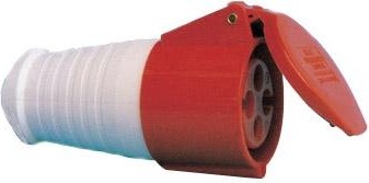 Розетка силовая EKF шт224 32А 3P+E