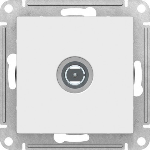 Розетка телевизионная Systeme Electric AtlasDesign ATN000193 TV коннектор, белая ATN000193