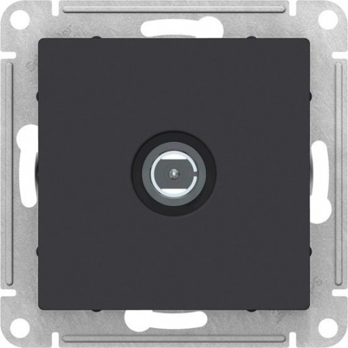 Розетка телевизионная Systeme Electric AtlasDesign ATN001093 TV коннектор, карбон ATN001093