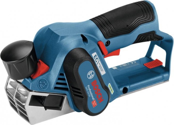 Рубанок аккумуляторный BOSCH GHO 12V-20 без АКБ и ЗУ, бесщеточный 06015A7000