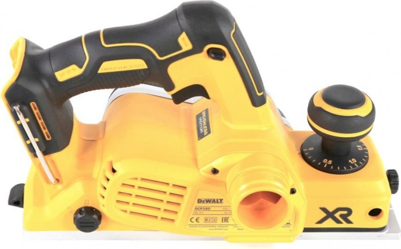 Рубанок аккумуляторный DeWALT DCP 580 N без АКБ и ЗУ DCP580N-XJ - изображение 2