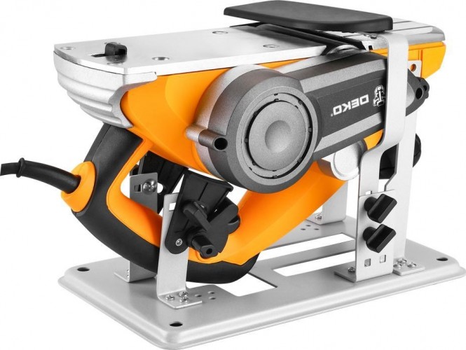 Рубанок сетевой DEKO DKEP1400W with a stand со станиной 063-4337 - изображение 3