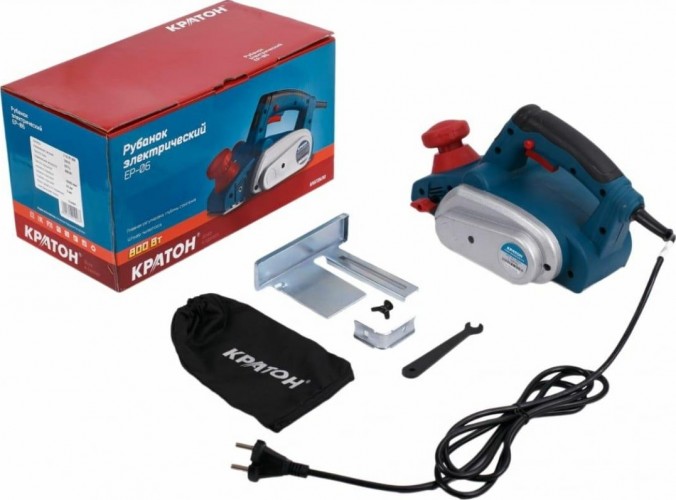 Рубанок сетевой КРАТОН EP-06 3 10 01 008 - изображение 2
