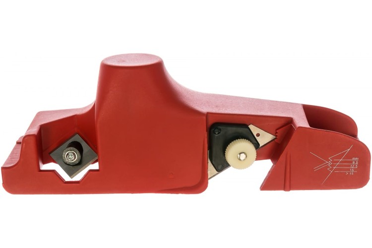 Рубанок столярный MATRIX кромочный для гипсокартона, 879055 - изображение 3