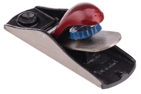 Рубанок столярный Sparta 175х50 мм металлический, малогабаритный 210225 - изображение 2