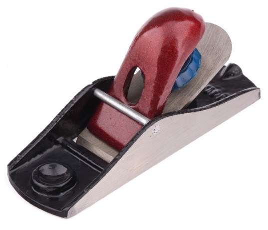 Рубанок столярный Sparta 175х50 мм металлический, малогабаритный 210225