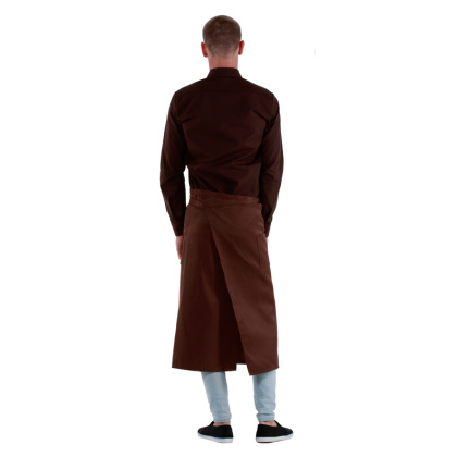 Рубашка мужская коричневая - изображение 2