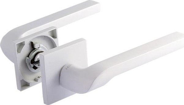 Ручка дверная НОРА-М 131K Slim "Белая" 18622