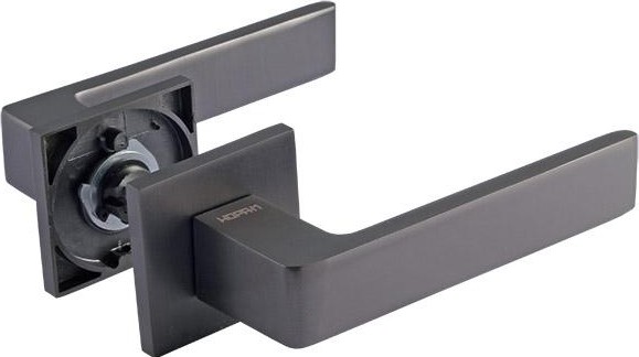 Ручка дверная НОРА-М 132K Slim "Графит" 18625