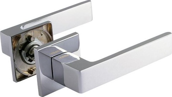 Ручка дверная НОРА-М 132K Slim "Хром" 18623