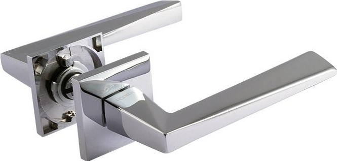 Ручка дверная НОРА-М 133K Slim "Хром" 18628