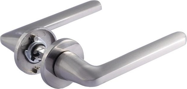 Ручка дверная НОРА-М 134А Slim "Матовый никель" 18634