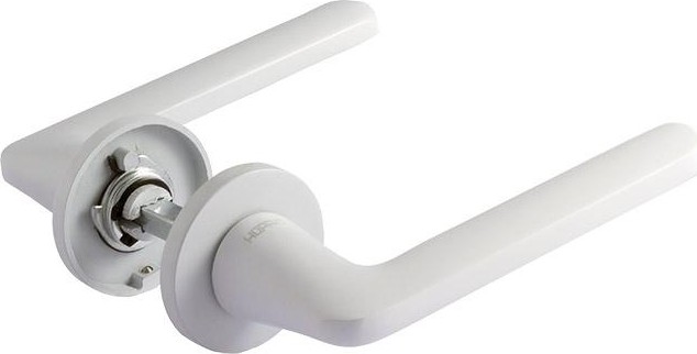 Ручка дверная НОРА-М 134А Slim "Белая" 18637