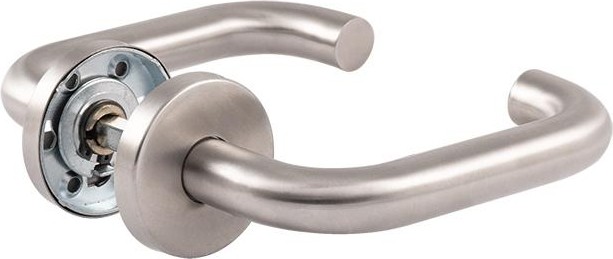 Ручка дверная НОРА-М ПП-01 противопожарная "Нержавеющая сталь" 18499