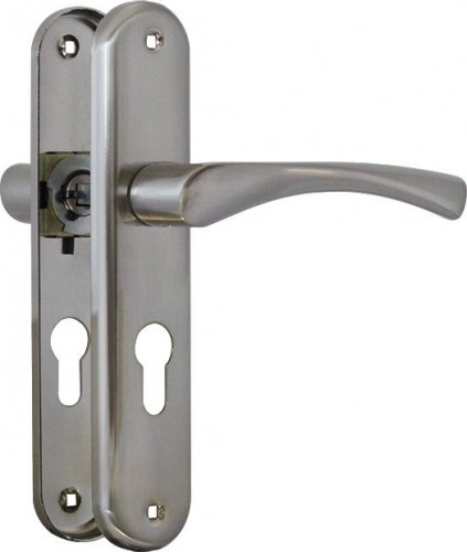 Ручка на планке НОРА-М 100-55 мм комплект "Матовый хром/Хром" 16897