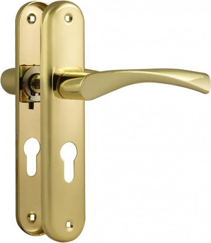 Ручка на планке НОРА-М 100-55 мм комплект "Золото" 16896