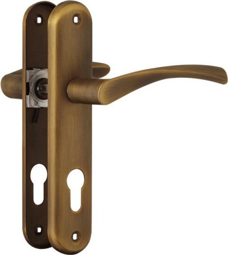 Ручка на планке НОРА-М 100-70 мм комплект "Матовый кофе" 16123