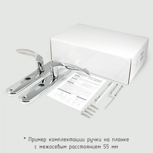 Ручка на планке НОРА-М 106-55 мм комплект "Золото" 16900 - изображение 2