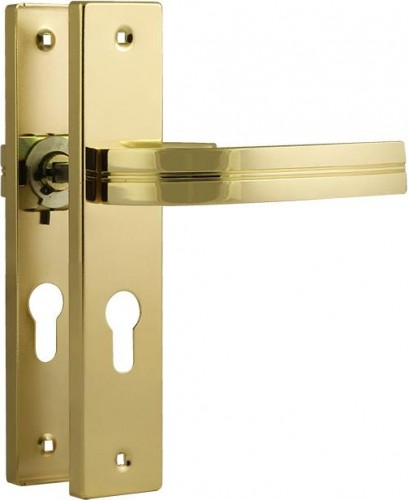 Ручка на планке НОРА-М 106-55 мм комплект "Золото" 16900