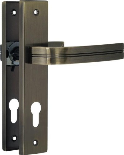 Ручка на планке НОРА-М 106-70 мм комплект "Старая бронза" 17011