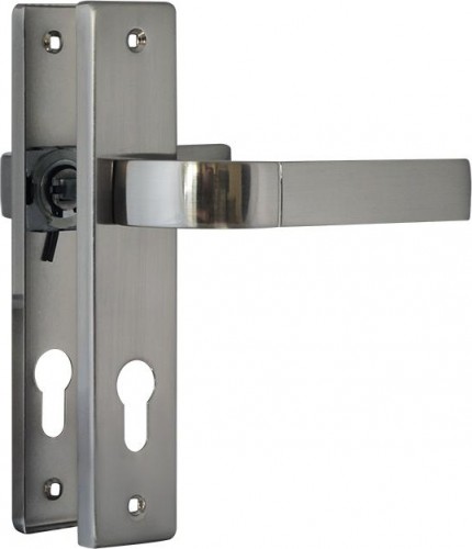 Ручка на планке НОРА-М 107-70 мм комплект "Матовый никель" 16124