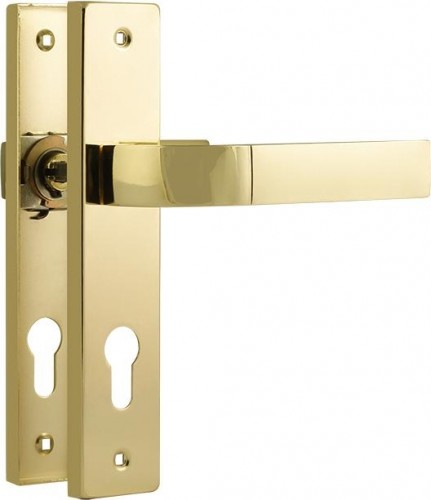 Ручка на планке НОРА-М 107-70 мм комплект "Золото" 16260