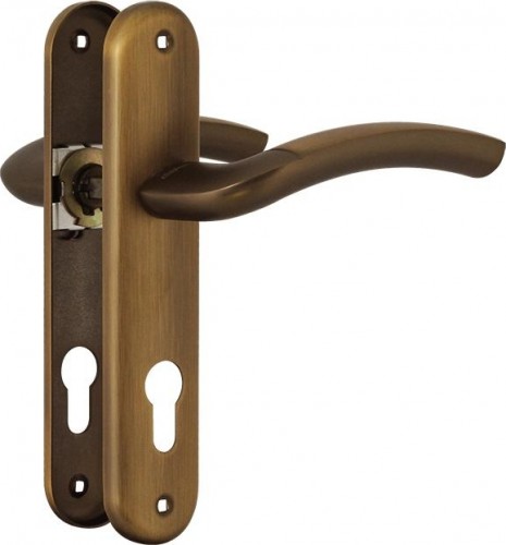 Ручка на планке НОРА-М 23-70 мм комплект "Матовый кофе" 16121