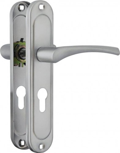 Ручка на планке НОРА-М 710-55 мм комплект "Матовый хром/Хром" 16967