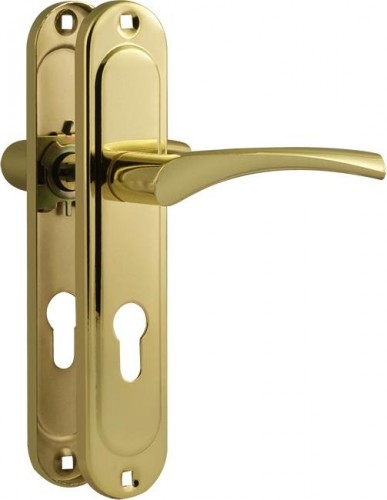 Ручка на планке НОРА-М 710-62 мм комплект "Золото" 16968