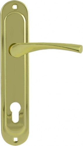 Ручка на планке НОРА-М 710-70 мм комплект "Золото" 16972