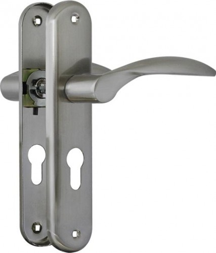 Ручка на планке НОРА-М 94-55 мм комплект "Матовый хром/Хром" 16893