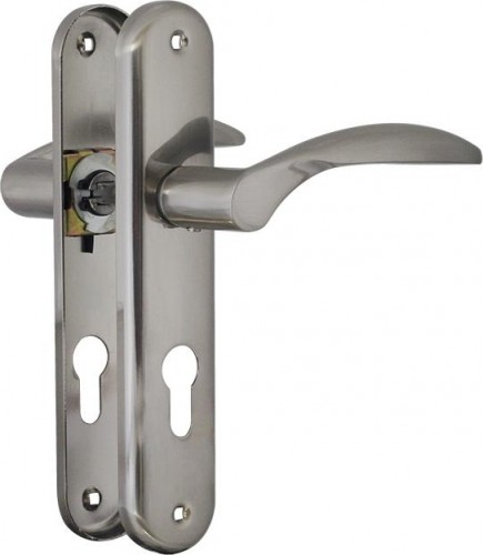 Ручка на планке НОРА-М 94-62 мм комплект "Матовый хром/Хром" 16997