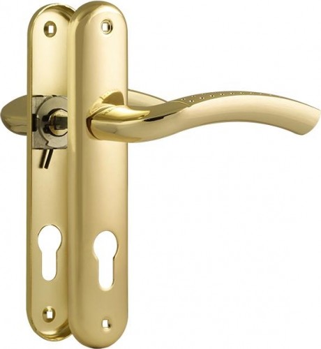 Ручка на планке НОРА-М 96-70 мм комплект "Золото" 11500