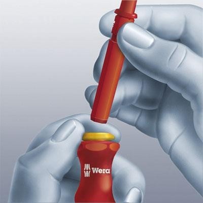 Ручка отверточная изолированная WERA Kraftform VDE 1000 V 817 VDE WE-003990 WE-003990 - изображение 2