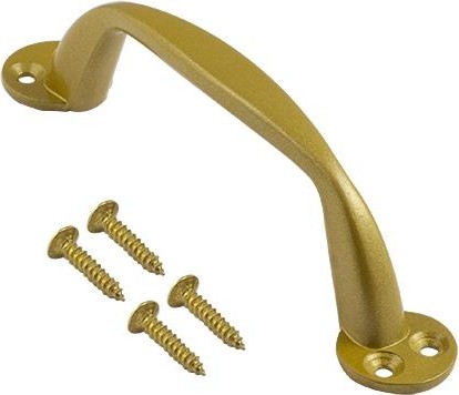 Ручка-скоба НОРА-М РСО-80 мм "Золото" 7553 - изображение 2